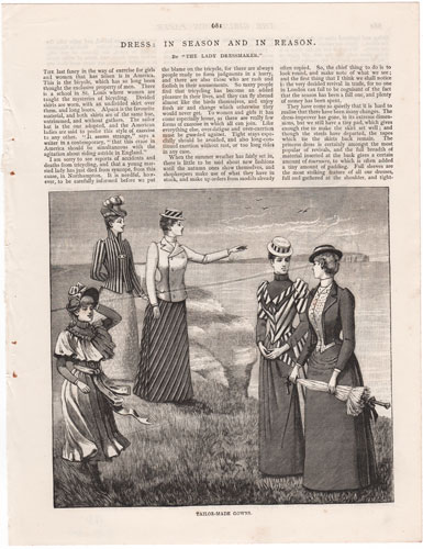 original engravings from The Girl's Own Paper (1888-1890)